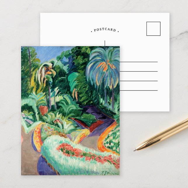 Carte Postale Jardin | Francisco Iturrino (Créateur téléchargé)