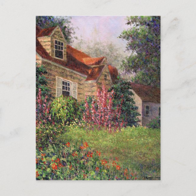 Carte Postale Jardin Garden (Devant)