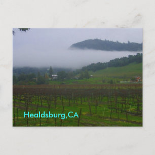 Carte Postale jardin, Healdsburg, CA