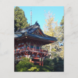 Carte Postale Jardin japonais de thé - San Francisco