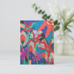 Carte Postale Jardin nocturne gras