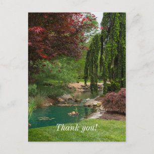 Carte Postale Jardin paisible