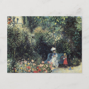 Carte Postale Jardin Pontoise Camille Pissarro