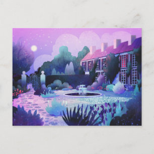 Carte Postale Jardin secret