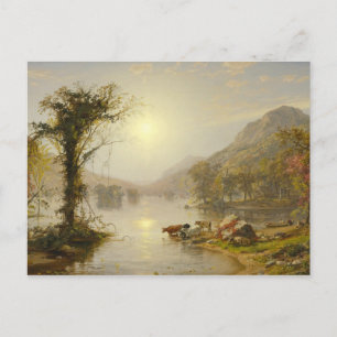 Carte Postale Jasper Francis Cropsey - Automne sur le lac Greenw