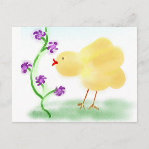 Carte Postale Jaune