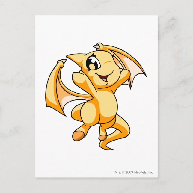 Carte Postale Jaune de Shoyru (Devant)