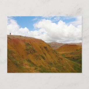 Carte Postale Jaune Mounds Overlook, Badlands NP, Dakota du Sud