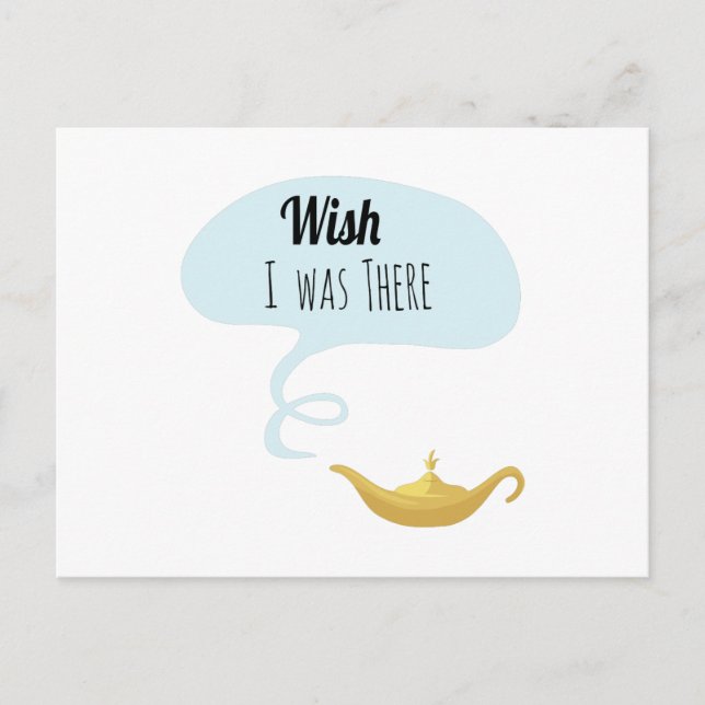 Carte Postale J'aurais aimé être là (Devant)