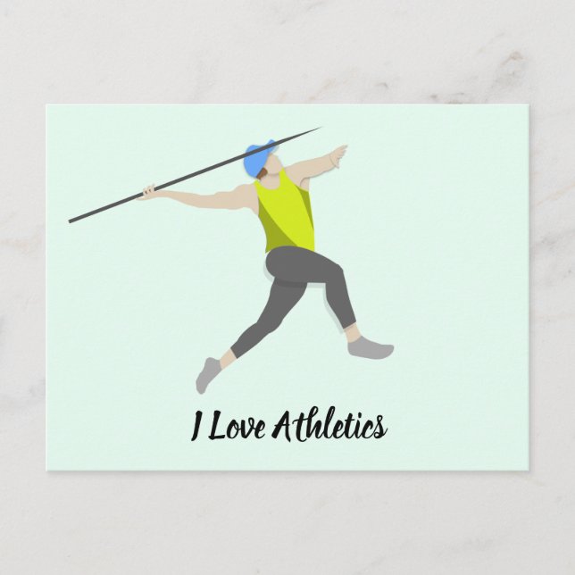 Carte Postale Javelin (Devant)