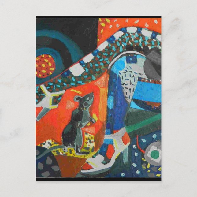 Carte Postale Jazz bar (Devant)