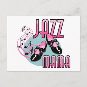 Carte Postale Jazz Mama Tap Dancing