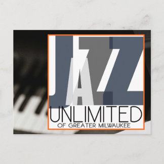 Carte Postale Jazz Unlimited Post Card