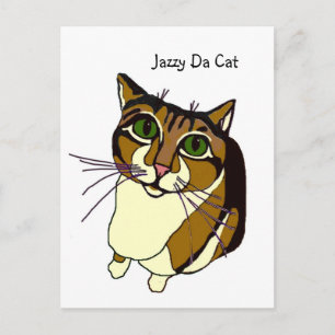 Carte postale Jazzy Da Cat