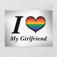 Je Coeur Ma Petite Amie Lesbienne Pride Typographi