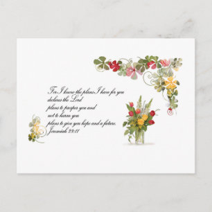 Carte Postale Je connais les plans pour toi