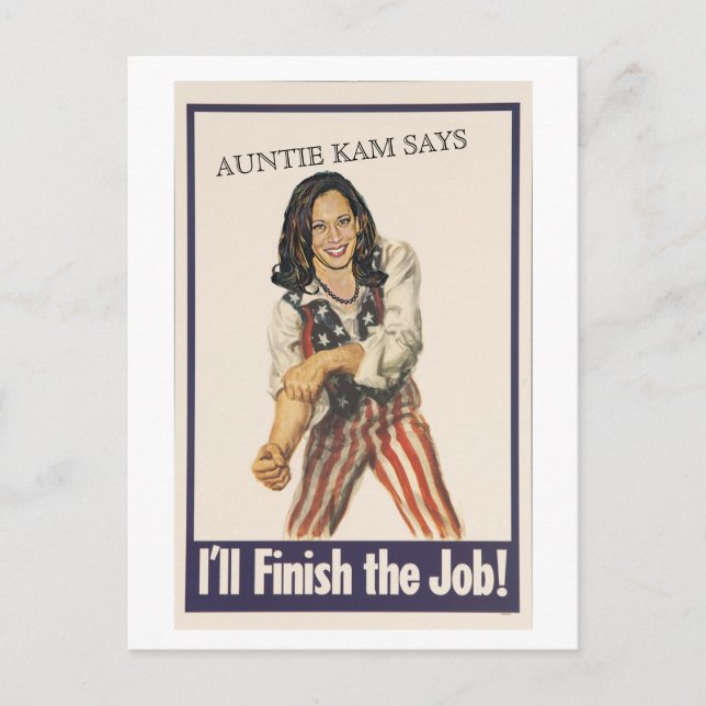 Carte Postale Je Finirai Le Travail ! (Devant)