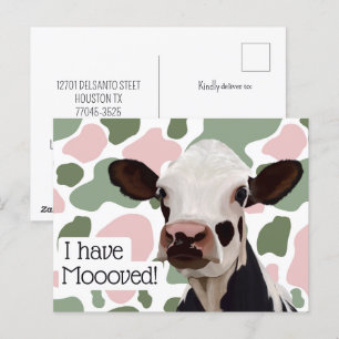 Carte Postale Je Me Suis Amusé Et J'Ai Déplacé Faire-part Puny