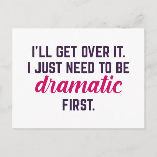 Carte Postale Je M'en Remettrai