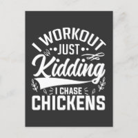 Je m'entraîne Je plaisante Je chasse les poulets