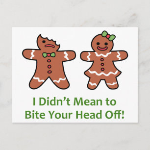 Carte Postale Je ne voulais pas dire