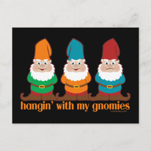Carte Postale Je Pense À Mes Gnomes