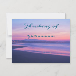 Carte Postale je pense que tu es jolie