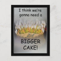 Je pense qu'on va avoir besoin d'un gâteau d'anniv