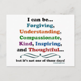 Carte Postale Je peux pardonner