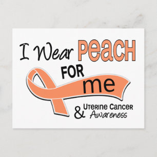 Carte Postale Je Porte 42 Me Cancer De L'Utérine