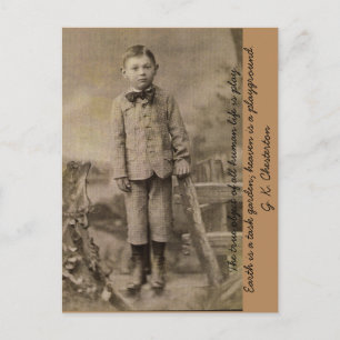 Carte Postale Je préfère jouer