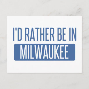 Carte Postale Je préférerais être