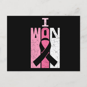 Carte Postale Je remporte le combat de sensibilisation au cancer