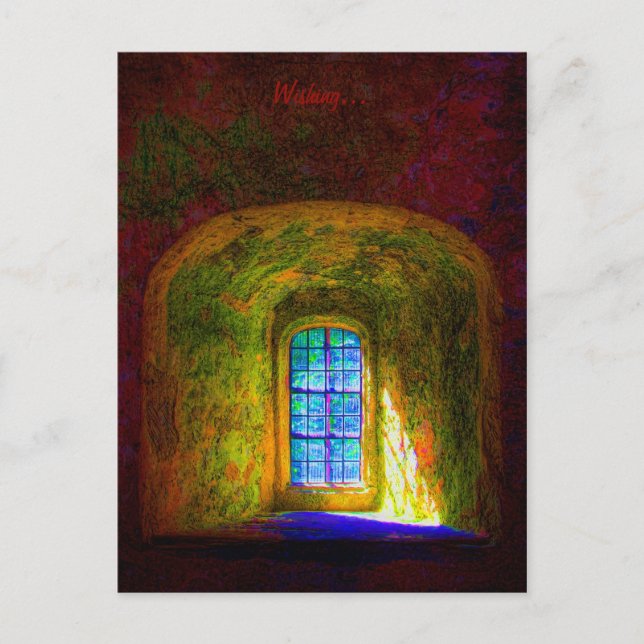 Carte Postale Je souhaite... (Devant)