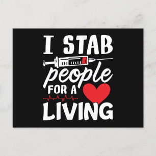 Carte Postale Je Stab Personnes Pour Un Technicien De Dialyse Vi