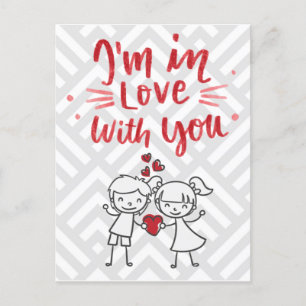 Carte Postale je suis amoureux de toi