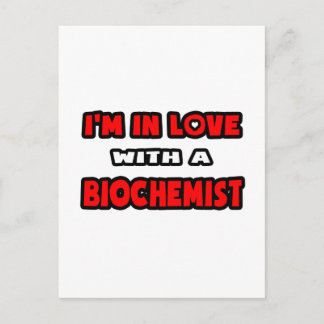 Carte Postale Je suis amoureux d'un biochimiste