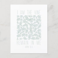 Je suis la main de la vigne Illustré Bible Verse