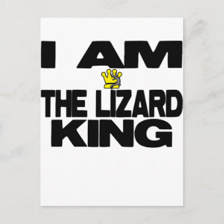 Carte Postale Je Suis Le Lizard King