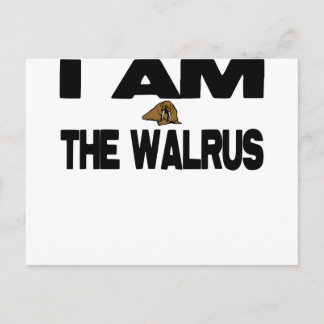 Carte Postale Je suis le Walrus