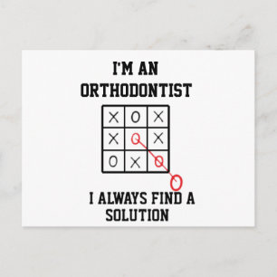 Carte Postale Je Suis Orthodontiste Je Trouve Toujours Une Solut