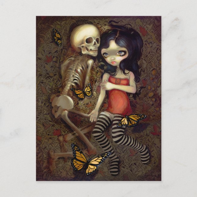 Carte postale "Je suis presque avec toi" (Devant)