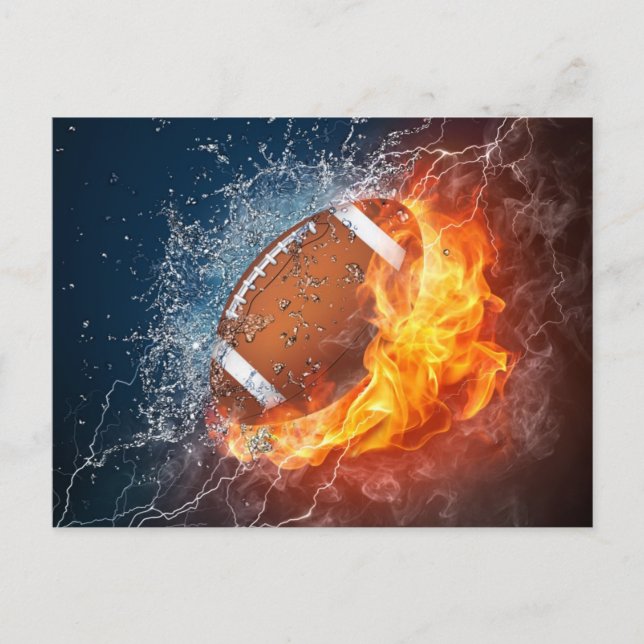 Carte Postale Je suis TOUT AU SUJET DU FOOTBALL (Devant)