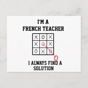 Carte Postale Je Suis Un Enseignant Français Je Trouve Toujours