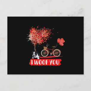 Carte Postale Je suis Woof You. Venin de Boston