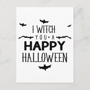 Carte Postale Je t'ai offert un heureux Halloween