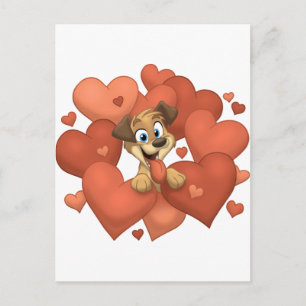 Carte Postale Je T'Aime