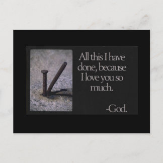 Carte Postale Je t'aime.