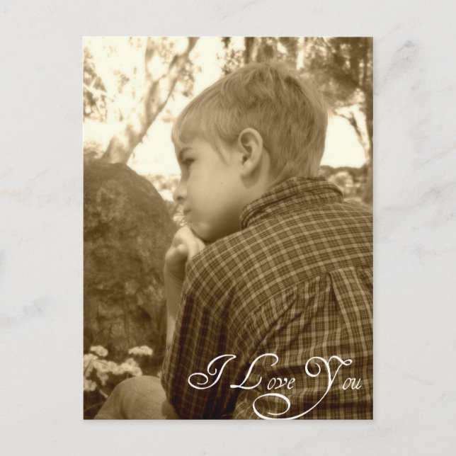 Carte Postale Je T'Aime (Devant)