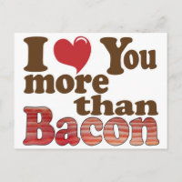 Je t'aime plus que le bacon